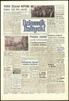 Dziennik Bałtycki, 1961, nr 260