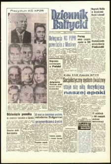 Dziennik Bałtycki, 1961, nr 263