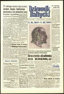 Dziennik Bałtycki, 1961, nr 266