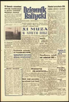 Dziennik Bałtycki, 1961, nr 285