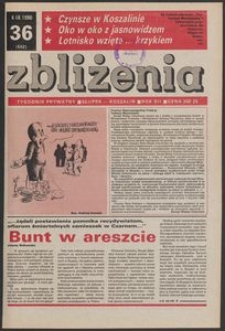 Zbliżenia : tygodnik prywatny, 1990, nr 36