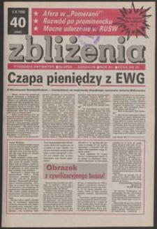 Zbliżenia : tygodnik prywatny, 1990, nr 40