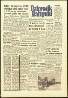 Dziennik Bałtycki 1962, nr 98