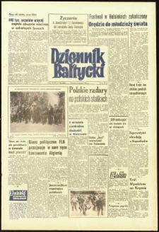 Dziennik Bałtycki 1962, nr 186