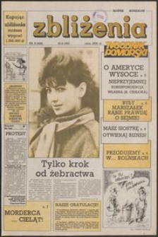 Zbliżenia : Tygodnik Pomorski, 1992, nr 8