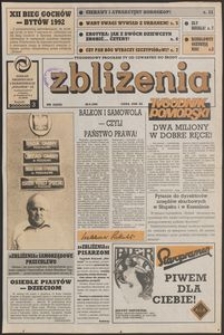 Zbliżenia : Tygodnik Pomorski, 1992, nr 22