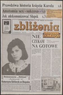 Zbliżenia : Tygodnik Pomorski, 1992, nr 41