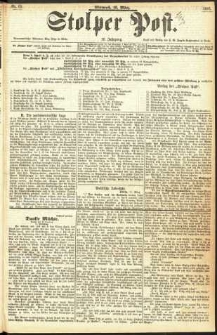 Stolper Post Nr. 63/1893