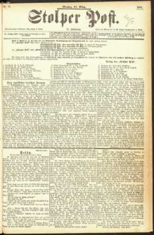 Stolper Post Nr. 73/1893