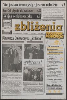 Zbliżenia : Tygodnik Pomorski, 1992, nr 51
