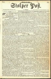 Stolper Post Nr. 91/1893