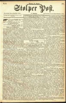 Stolper Post Nr. 195/1893