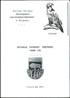 Aktualia Ochrony Przyrody, 1999, nr 12