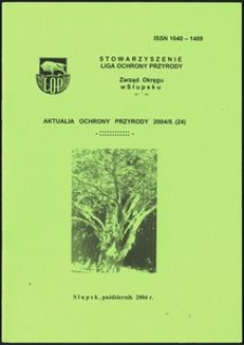 Aktualia Ochrony Przyrody, 2004, nr 24