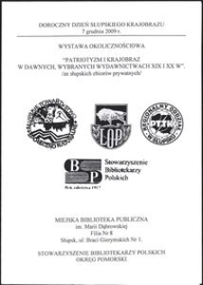 Patriotyzm i Krajobraz w Dawnych, Wybranych Wydawnictwach XIX i XX w.