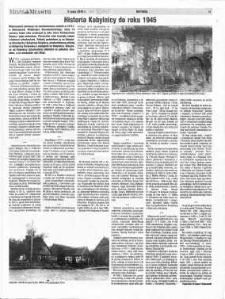 Historia Kobylnicy do roku 1945