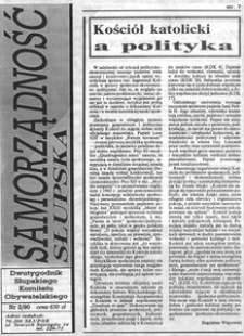 Kości&oacute;ł katolicki a polityka