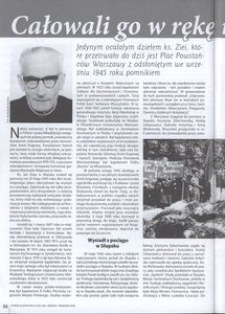 Całowali go w rękę i dotykali sutanny