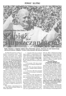 Papież słupszczaninem