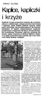 Chapels, chapels and crosses