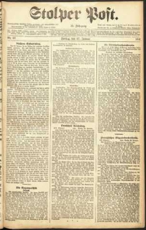 Stolper Post Nr. 23/1911