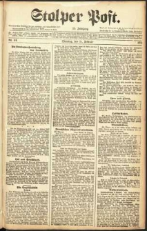 Stolper Post Nr. 44/1911