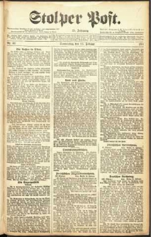 Stolper Post Nr. 46/1911
