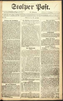 Stolper Post Nr. 50/1911