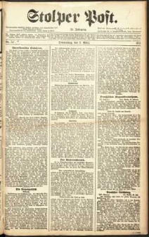 Stolper Post Nr. 52/1911