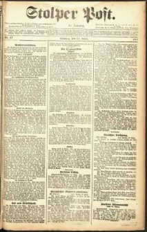 Stolper Post Nr. 67/1911