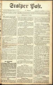 Stolper Post Nr. 71/1911