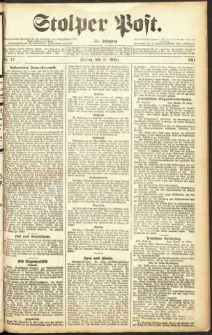 Stolper Post Nr. 77/1911