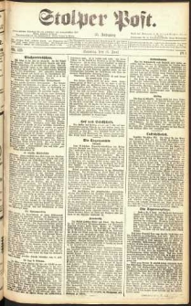 Stolper Post Nr. 135/1911