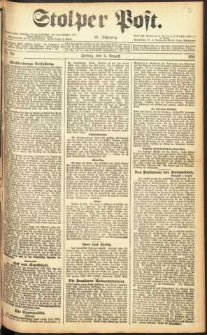 Stolper Post Nr. 181/1911