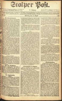 Stolper Post Nr. 191/1911