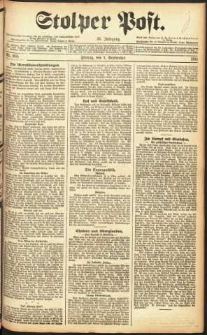 Stolper Post Nr. 205/1911