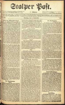 Stolper Post Nr. 208/1911