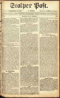 Stolper Post Nr. 212/1911