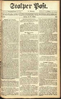 Stolper Post Nr. 253/1911
