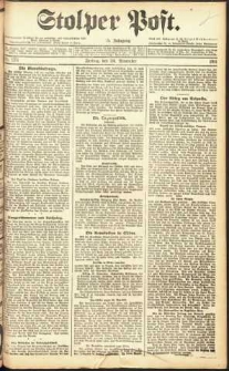 Stolper Post Nr. 276/1911