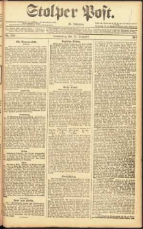Stolper Post Nr. 303/1911