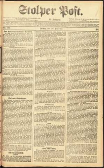 Stolper Post Nr. 304/1911
