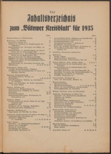 Kreisblatt des Kreises Bütow 1935