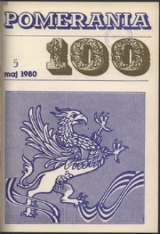 Pomerania : miesięcznik społeczno-kulturalny, 1980, nr 5