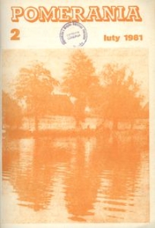 Pomerania : miesięcznik społeczno-kulturalny, 1981, nr 2