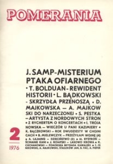 Pomerania : miesięcznik społeczno-kulturalny, 1976, nr 2