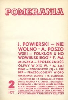 Pomerania : miesięcznik społeczno-kulturalny, 1977, nr 2