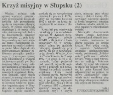 Krzyż Misyjny w Słupsku (2)