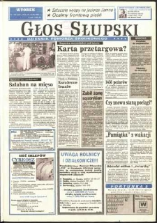 Głos Słupski, 1993, sierpień, nr 184
