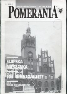 Pomerania : miesięcznik społeczno-kulturalny, 1994, nr 2